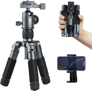 Sirui TT-50 Compact Mini Masaüstü Tripodu (Mat Gri) - Thumbnail