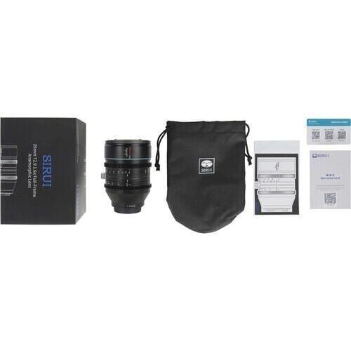 Sirui VENUS 35mm T2.9 1.6x Full-Frame Anamorfik Lens (E Mount)