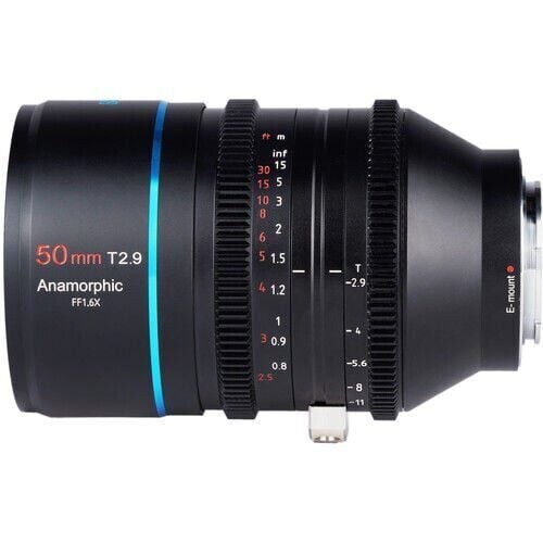 Sirui VENUS 50mm T2.9 1.6x Full-Frame Anamorfik Lens (E Mount)