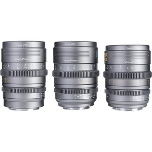 Sirui VP-1 Vision Prime T1.4 Full-Frame Multi-Mount Cine 3'lü Lens Kit - Thumbnail