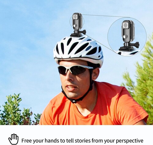 SJCAM C100+ 4K Mini Manyetik Aksiyon Kamerası (Siyah)