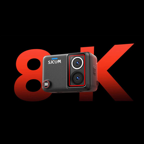 SJCAM SJ30 8K Çift Lens Aksiyon Kamerası – Şarj Combo