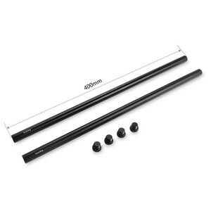 SmallRig 1054 2 adet 15mm Siyah Alüminyum Alaşımlı Çubuk (M12-40cm) - Thumbnail