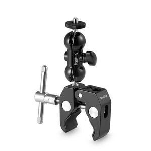 SmallRig 1138B Çift Bilyalı ve 1/4'' Vidalı Süper Kelepçe - Thumbnail