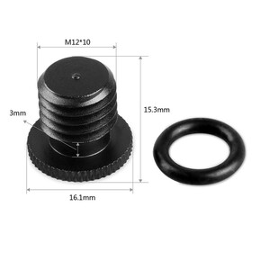 SmallRig 1617 15mm Çubuk Kapağı (M12, 4 adet) - Thumbnail