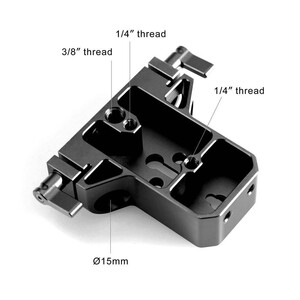 SmallRig 1674 Çift 15mm Taban Plakası - Thumbnail
