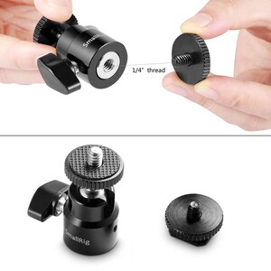 SmallRig 2059 1/4 ''Top Kafa Ek 1/4'' Vida (2 adet ) - Thumbnail
