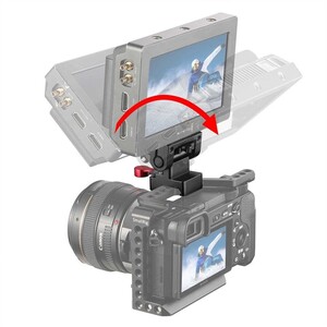 SmallRig 2100B Monitör Eğimli Montaj NATO Kelepçesi - Thumbnail