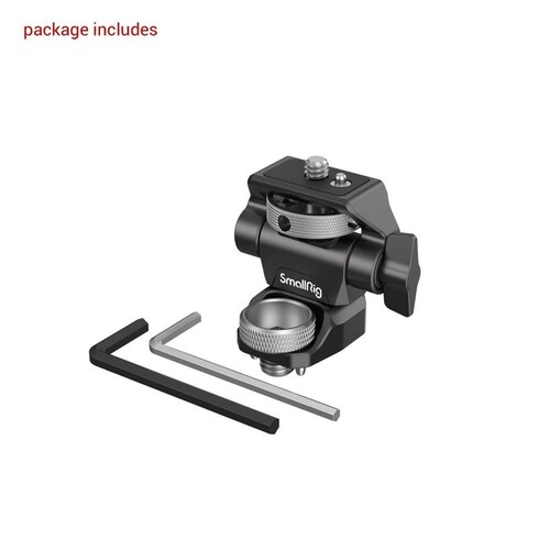 SmallRig 2903B ARRI Tarzı Vidalı Montajlı Döner ve Eğimli Ayarlanabilir Monitör Montajı