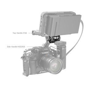 SmallRig 2903B ARRI Tarzı Vidalı Montajlı Döner ve Eğimli Ayarlanabilir Monitör Montajı - Thumbnail