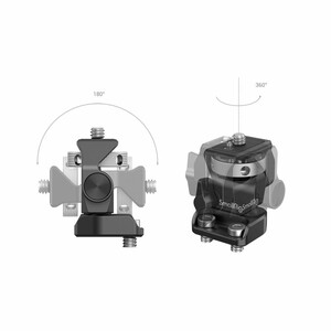 SmallRig 2904B Döner ve Eğimli Vidalı Monitör Tutucu - Thumbnail