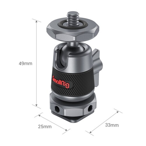 SmallRig 2948B Mini Top Kafa (2 Adet)