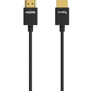 SMALLRİG - SmallRig 2956B Ultra-Slim 4K HDMI Kablo (A to A) (35cm) (1)