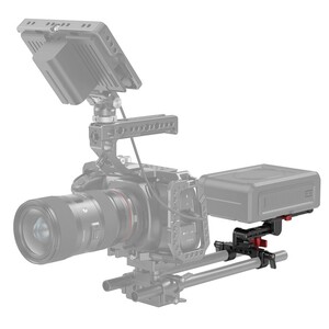 SmallRig 2991 V Montajlı Ayarlanabilir Kollu Pil Plakası - Thumbnail