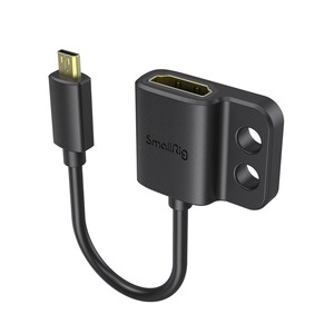 SmallRig 3021 Ultra Slim 4K HDMI Adaptör Kablosu (D - A) - Thumbnail