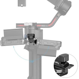 SmallRig 3026B DJI RS 2 / RSC 2 / RS 3 / RS 3 Pro / RS 3 Mini / RS 4 / RS 4 Pro için Monitör Montaj Desteği - Thumbnail