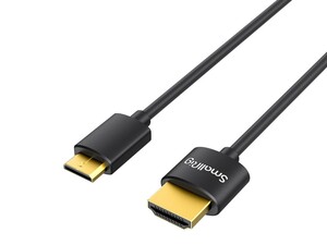 SmallRig 3040 35cm Ultra Slim 4K HDMI Kablosu(C-A Mini) - Thumbnail