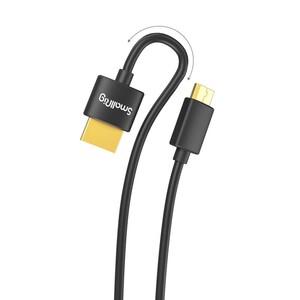 SmallRig 3040 35cm Ultra Slim 4K HDMI Kablosu(C-A Mini) - Thumbnail