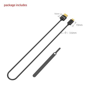 SmallRig 3041 Ultra Slim 4K HDMI Kablosu (C - A Mini) 55cm - Thumbnail
