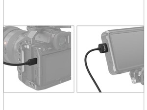 SmallRig 3042B 35cm Ultra Slim 4K HDMI Kablo (D-A Micro) - Thumbnail