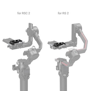 SmallRig 3154 Arca Tipi Hızlı Çıkarma Plakası, DJI RS 2 / RSC 2 / RS 3 / RS 3 Pro / RS 4 / RS 4 Pro / RS 4 Mini / RS 5 için - Thumbnail