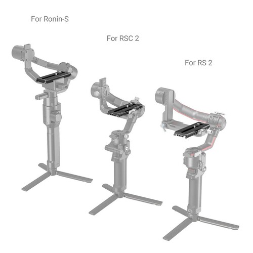 SmallRig 3158B DJI RS 2 / RSC 2 / Ronin-S / RS 3 / RS 3 Pro Gimbal için Hızlı Çıkarma Plakası