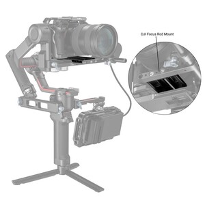 SmallRig 3158B DJI RS 2 / RSC 2 / Ronin-S / RS 3 / RS 3 Pro Gimbal için Hızlı Çıkarma Plakası - Thumbnail