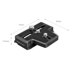 SmallRig 3162B DJI RS 2 / RSC 2 RS 3 / RS 3 Gimbal için Genişletilmiş Arca-Tipi Hızlı Çıkarma Plakası - Thumbnail