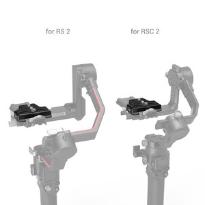 SmallRig 3162B DJI RS 2 / RSC 2 RS 3 / RS 3 Gimbal için Genişletilmiş Arca-Tipi Hızlı Çıkarma Plakası - Thumbnail