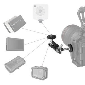 SmallRig 3238B Mini Magic Arm Evrensel Bilyalı Kafa - Thumbnail