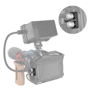 SmallRig 3271 BMPCC 6K PRO için HDMI ve USB-C Kablo Kelepçesi - Thumbnail