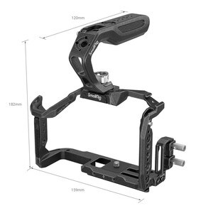 SmallRig 3441 Panasonic LUMIX GH6 için “Black Mamba” Serisi Kamera Kafes Kiti - Thumbnail