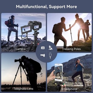 SmallRig 3474C CT-20 Alüminyum Alaşımlı Tripod - Thumbnail