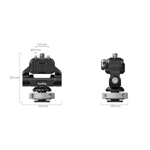 SmallRig 3514C Metal Yuvalı Hızlı Çıkarılabilir Monitör Kelepcesi - Thumbnail