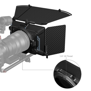 SmallRig 3641 Çok İşlevli Modüler Mat Kutu (Φ114mm) Temel Kit - Thumbnail