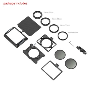 SmallRig 3645 Çok Fonksiyonlu Modüler Matbox Kutusu (Φ95mm) VND Kit - Thumbnail
