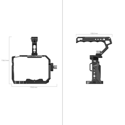 SmallRig 3668B Sony A7R V / A7 IV / A7S III için Kafes Kiti