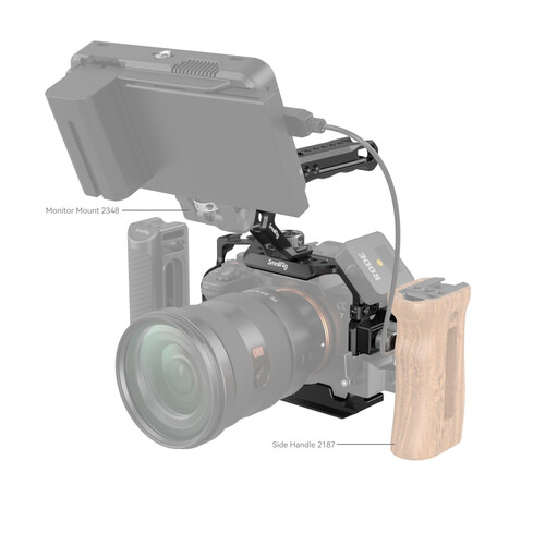 SmallRig 3668B Sony A7R V / A7 IV / A7S III için Kafes Kiti