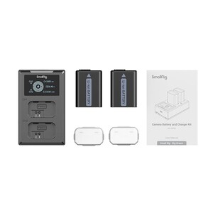 SmallRig 3818 NP-FW50 Batarya ve Şarj Cihazı Kiti - Thumbnail