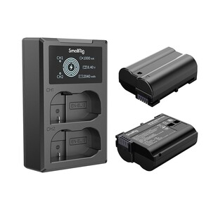 SmallRig 3820 EN-EL15 Batarya ve Şarj Cihazı Kiti - Thumbnail