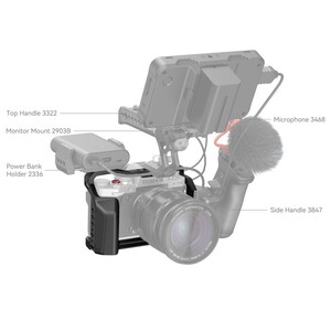 SmallRig 3872 FUJIFILM X-T5 için Retro Portatif Kafes Kiti - Thumbnail
