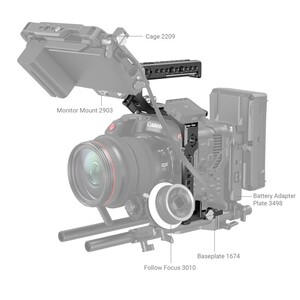 SmallRig 3899 Canon EOS C70 için El Kiti - Thumbnail