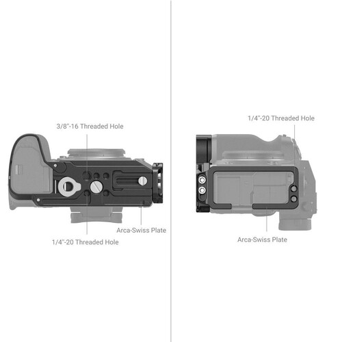 SmallRig 3928B FUJIFILM X-H2 / X-H2S için L Braketi