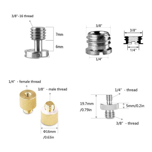 SmallRig 3995 Vida Kanat Somunu Seti
