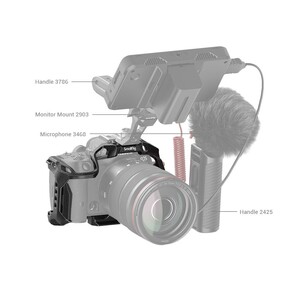 SmallRig 4003 Canon EOS R7 için Kara Mamba Kafesi - Thumbnail