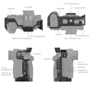 SmallRig 4022 Panasonic LUMIX G9 II / S5 II / S5 IIX için Kafes - Thumbnail