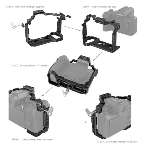 SmallRig 4022 Panasonic LUMIX G9 II / S5 II / S5 IIX için Kafes