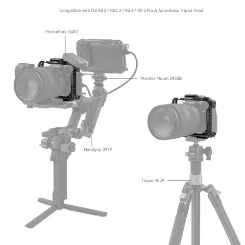 SmallRig 4022 Panasonic LUMIX G9 II / S5 II / S5 IIX için Kafes
