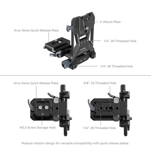 SmallRig 4064B V-Mount Pil Montaj Sistemi