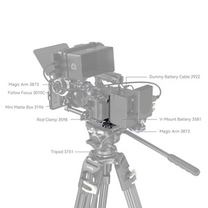 SmallRig 4064B V-Mount Pil Montaj Sistemi - Thumbnail